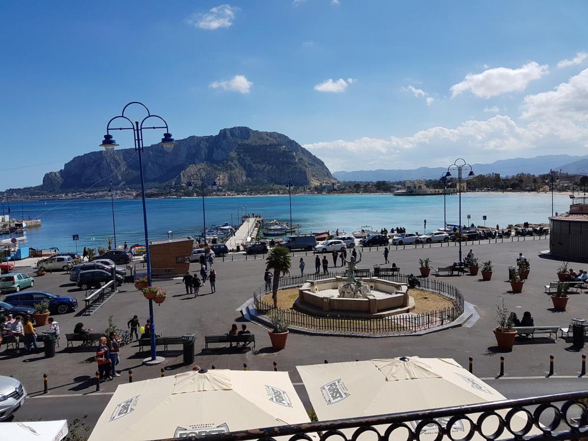 Ferienwohnung Mondello Vista Mare Exterior foto